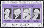 Stamps America - Saint Vincent and the Grenadines -  Personajes