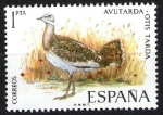 Stamps Spain -  Fauna hispánica. Avutarda.