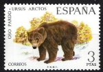 Stamps Spain -  Fauna hispánica. Oso pardo.