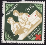 Sellos del Mundo : Asia : Mongolia : Cruz Roja