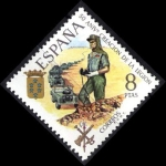 Stamps Spain -  50 Anv.º de la Legión. Juan de Austria.