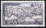 Stamps Spain -  Año Santo Compostelano.Rutas jacobeas .