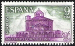 Stamps Spain -  Año Santo Compostelano. Iglesia románica de Eunate, Navarra.