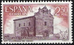 Sellos de Europa - Espa�a -  Año Santo Compostelano. Iglesia de Villafranca del Bierzo.