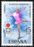 Stamps Spain -  XI J.J.O.O.  de invieno en Sapporo-72