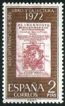 Stamps Spain -  Año Internacional del Libro y la lectura.