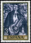 Stamps Spain -  Dia del Sello. Solana. El ciego de los Romances.