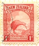 Sellos del Mundo : Oceania : Nueva_Zelanda : Kiwi