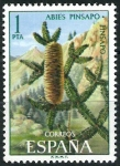 Stamps Spain -  Flora. Pinsapo
