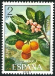 Stamps Spain -  Flora. Madroño