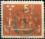 Sellos de Europa - Suecia -  Unión postal