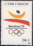Sellos del Mundo : Africa : Santo_Tom_y_Principe : Deportes