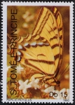Stamps S�o Tom� and Pr�ncipe -  Mariposas