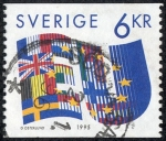 Stamps Sweden -  Unión Europea