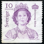 Stamps : Europe : Sweden :  Reina