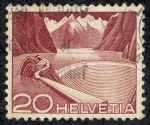 Stamps : Europe : Switzerland :  Paisaje