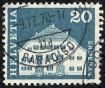 Stamps Switzerland -  Edificios y monumentos