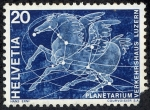 Stamps Switzerland -  Estrellas