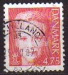 Sellos de Europa - Dinamarca -  DINAMARCA 2005 Scott 1295 Sello Reina Margarita II Michel1205 4,75 Usado Stamp