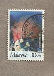 Stamps Asia - Malaysia -  Melithaea sp