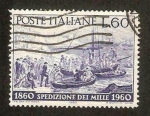 Stamps Italy -  expedicion de los mil