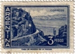 Stamps Argentina -  Catamarca. Cuesta de Zapata. Argentina
