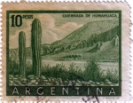 Sellos de America - Argentina -  Quebrada de Humahuaca. Argentina