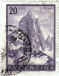 Stamps Argentina -  Fizt Roy. Argentina