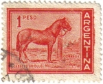 Stamps Argentina -  Caballo criollo. Argentina