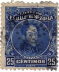 Stamps Venezuela -  Bolivar. E.E.U.U. de  Venezuela
