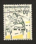 Sellos de Europa - Checoslovaquia -  1370 - Universiadas en Brno, atletismo