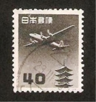Stamps : Asia : Japan :  avion