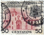 Stamps America - Colombia -  III centenario del colegio mayor nuestra señora del Rosario. Bogotá