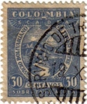 Stamps Colombia -  Servicio Bolivariano de transporte aereo.