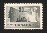 Stamps Canada -  251 - Fábrica papelera