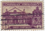 Sellos de America - Rep Dominicana -  Catedral de santo Domingo, primada de America