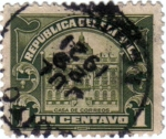 Stamps America - Ecuador -  Casa de correos. República del Ecuador