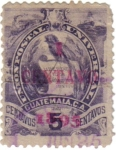 Sellos de America - Guatemala -  Unión postal universal. Guatemala
