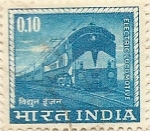 Stamps India -  ELECTRIC LOCOMOTIVE