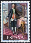 Stamps Spain -  Hispanidad. Puerto Rico.Brigadier M. A. de Ustariz.
