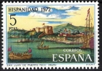 Stamps Spain -  Hispanidad. San Juan de Puerto Rico(año 1625)