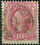 Stamps Sweden -  Oscar II