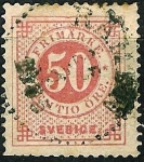 Stamps Sweden -  Cifra y emblema