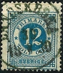 Stamps : Europe : Sweden :  Cifra