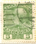 Stamps : Europe : Austria :  Kaiser Franz Joser
