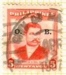 Sellos de Asia - Filipinas -  Marcelo H del Pilar