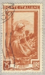 Stamps Italy -  Italia al lavoro  Sicilia, le arance