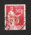 Stamps France -  paix