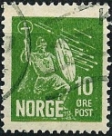 Sellos del Mundo : Europe : Norway : San Olaf