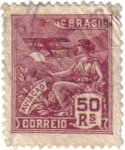 Stamps Brazil -  Aviaçao. Brasil